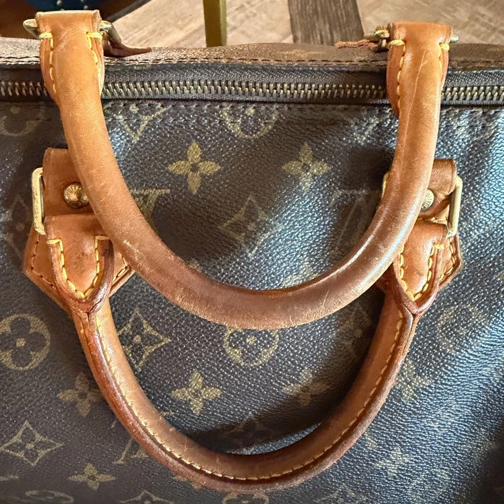 Louis Vuitton Brown Monogram Speedy 30 - Picture 6 of 9